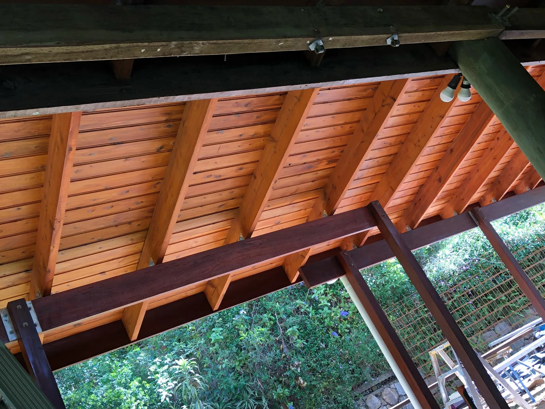 White Cypress Regency profile ceiling lining