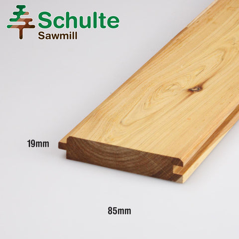 85x19mm Cypress Cover Vertical Joint Board VJ